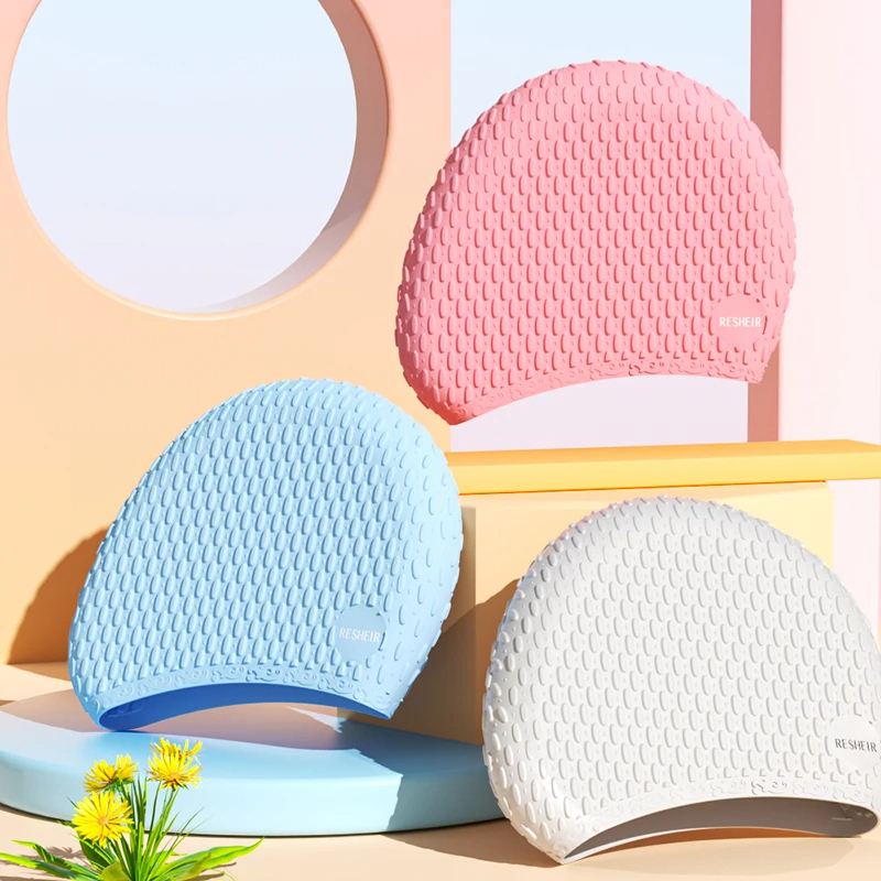 Swim Hat Silicone - Silicone Swimming Cap For Adults Waterproof