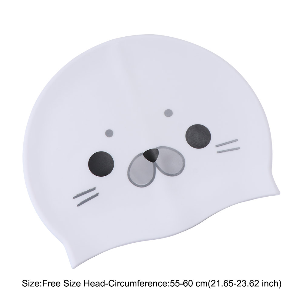 Women Girls Waterproof Seal Sw - Swim Hat Silicone 评论和价格