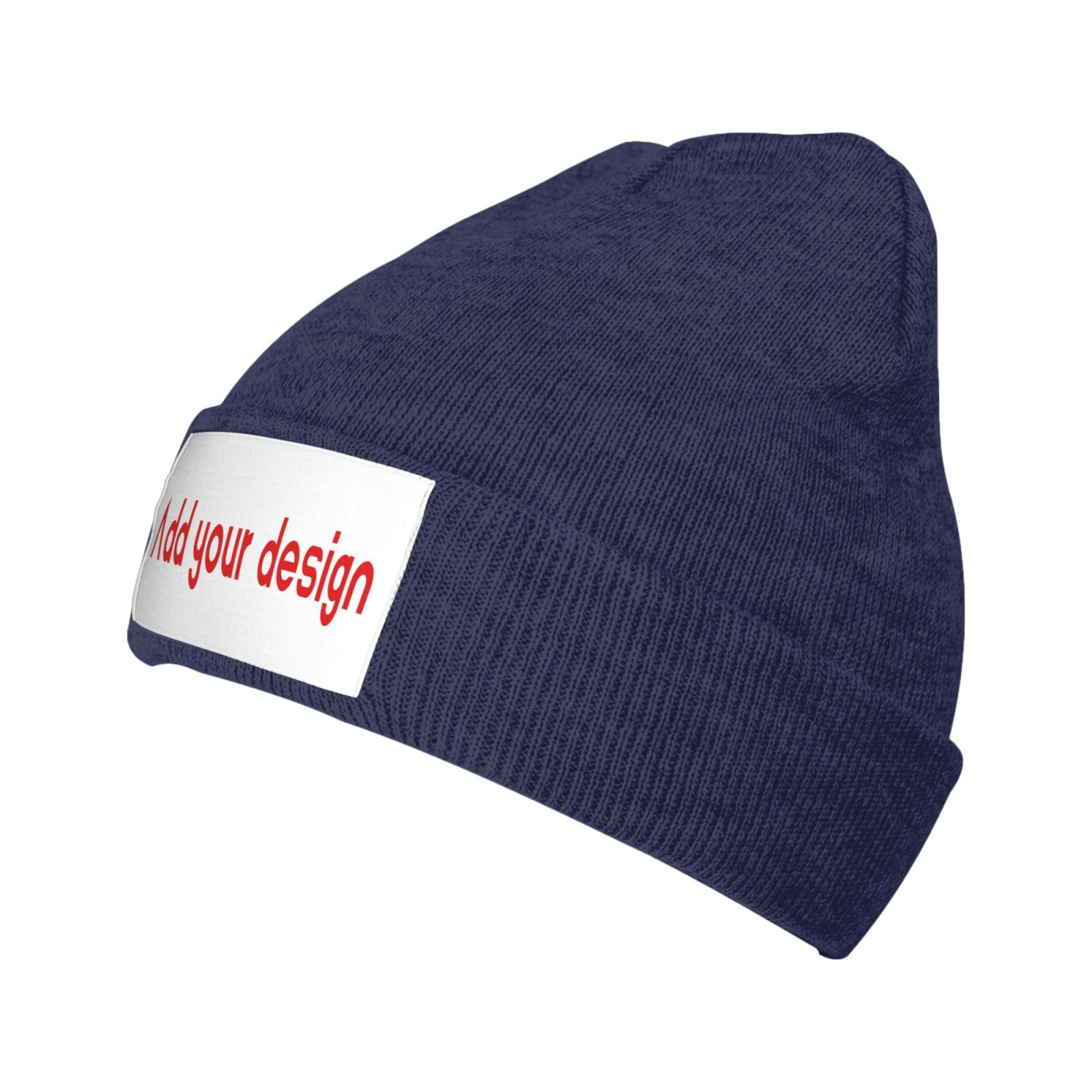 Custom Beanie Hat Personalized - Beanie Cuffed Knit 评论和价格