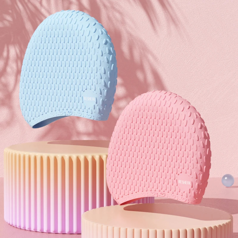 Silicone Swimming Cap For Adul - Swim Hat Silicone 评论和价格
