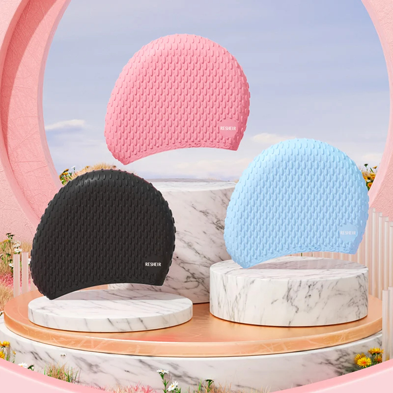 Silicone Swimming Cap For Adul - Swim Hat Silicone 评论和价格