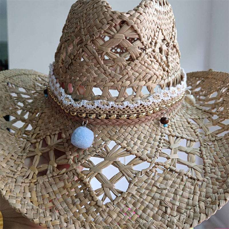 Cowboy hat fashion hollow out  - Cowboy Hat Straw 评论和价格