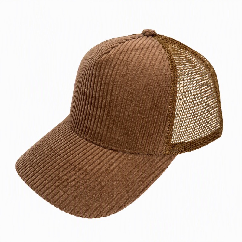 Customized Embroidered Logo 5- - Corduroy Cap 5 Panel 评论和价格
