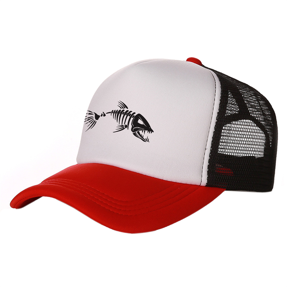 Fishbone Trucker Cap Men Fishi - Trucker Cap Mesh 评论和价格