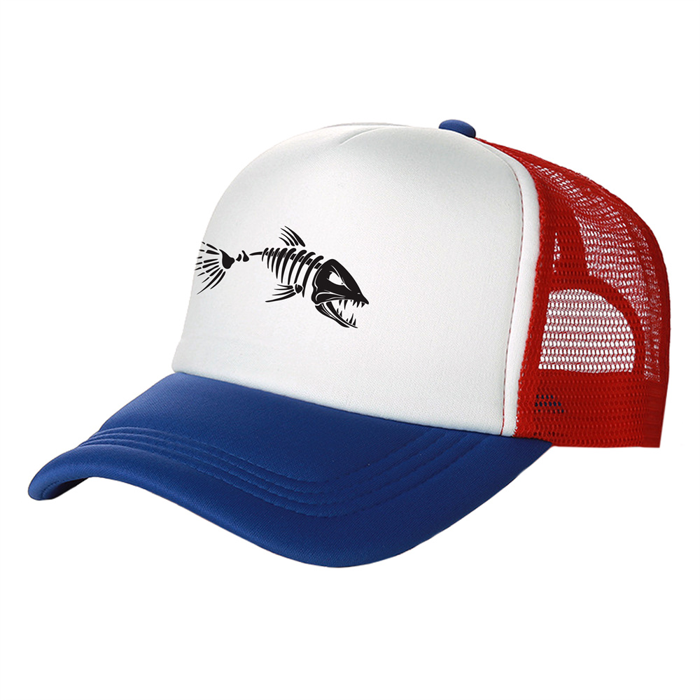 Fishbone Trucker Cap Men Fishi - Trucker Cap Mesh 评论和价格