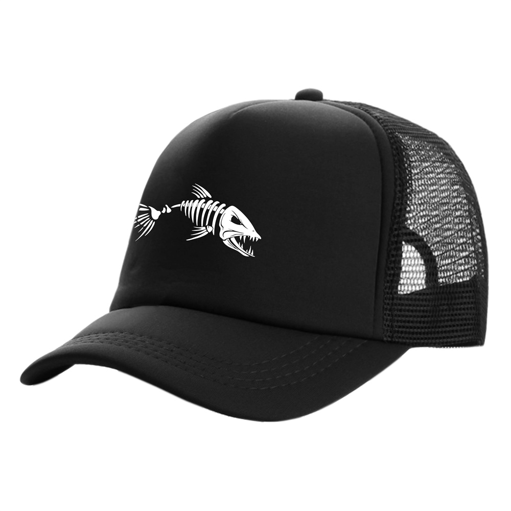 Fishbone Trucker Cap Men Fishi - Trucker Cap Mesh 评论和价格